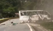 URGENTE: terrible accidente de un bus en la vía Bogotá – La Vega deja dos muertos y 20 heridos; esto se sabe
